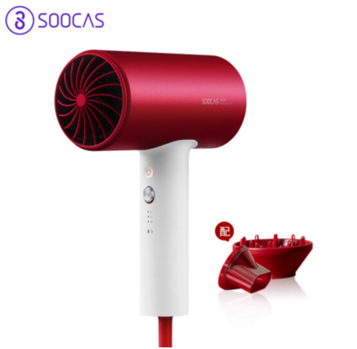 小米電吹風機H3S紅色與家用點痣儀 提升生活品質的智能小家電